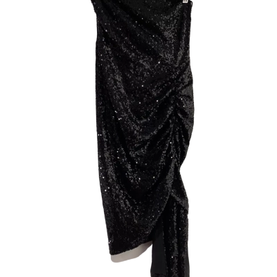 Bianca and Bridgett Riley black sequinned mini dress size 6
