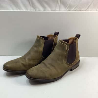 Colorado Mens leather Size 9 Green Boots