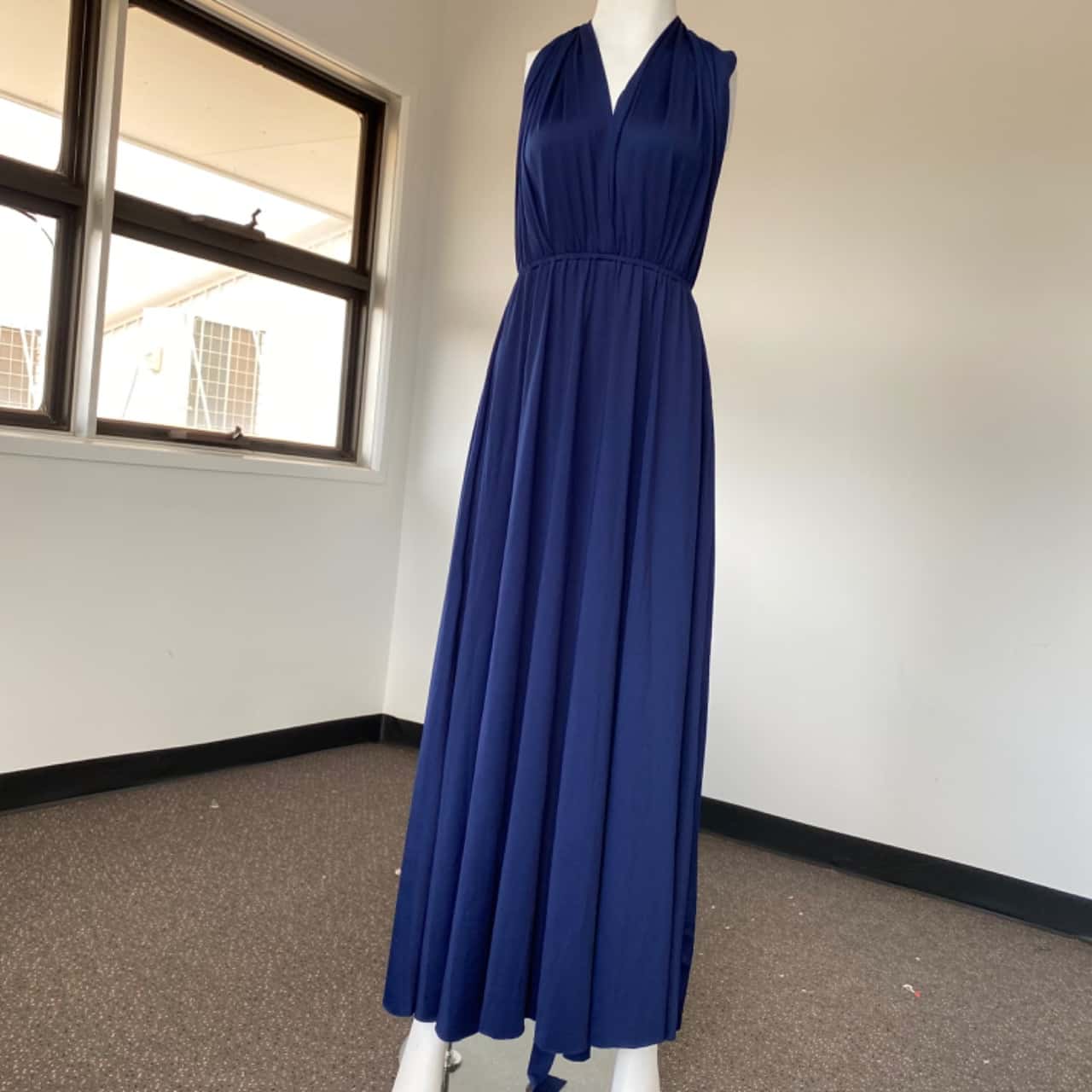 Moda International Multi- Way Infinity Dress- Blue XL
