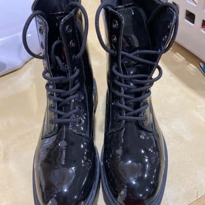 H&M Womens Boots Size 39 / 8 Black  