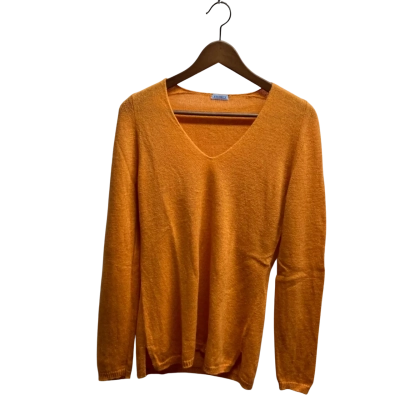Malo Women’s V-Neck Jumper Orange
