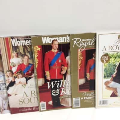Royal wedding magazine lot 