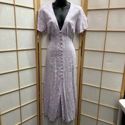 New With Tags ROXY Size M 'We Are Love' Dress in Lilac