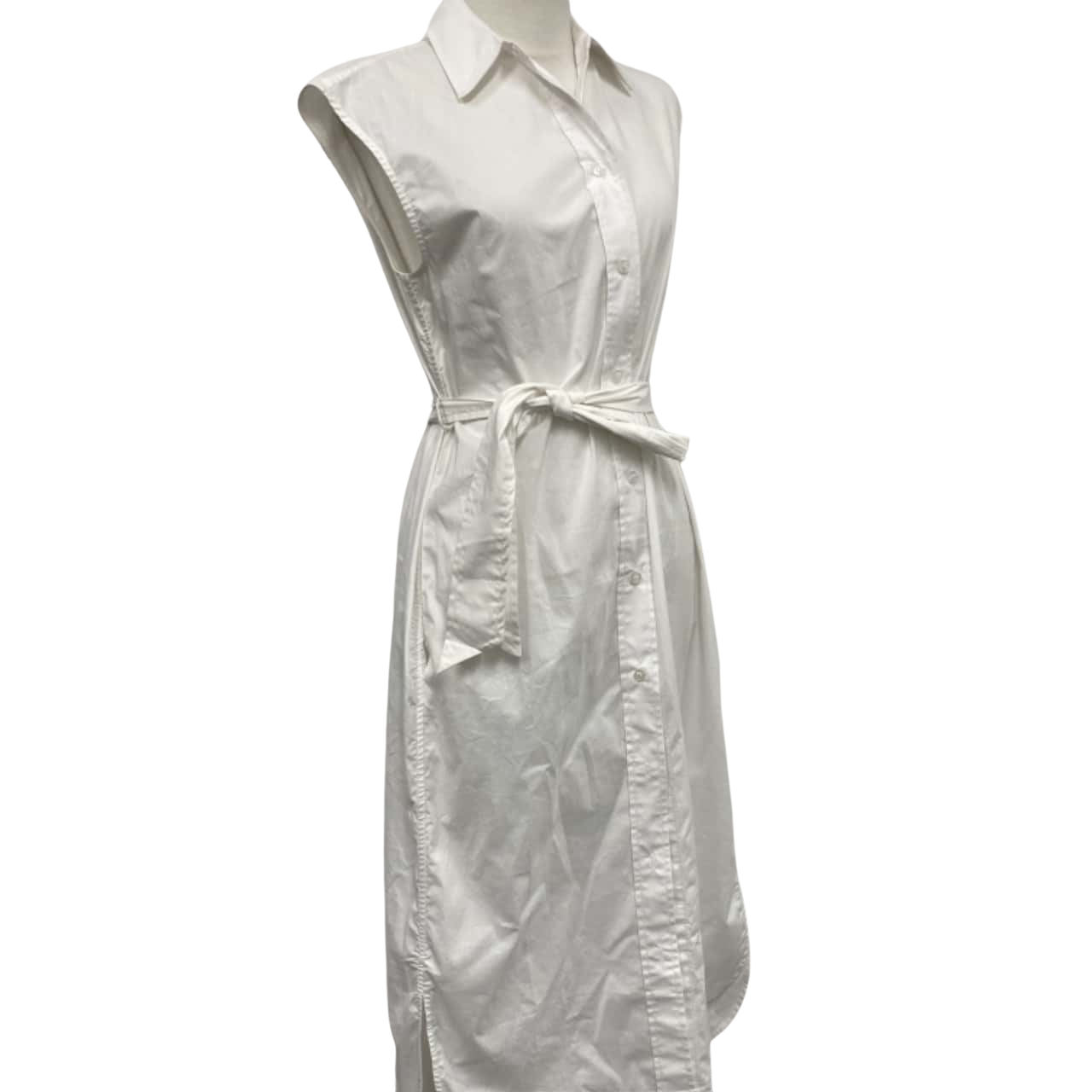 Calvin Klein Womens White 100 Dress (s)