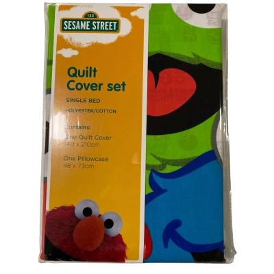 Sesame Street Quilt Cover Set 