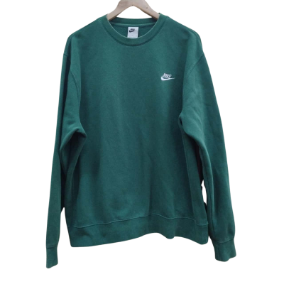 Nike Mens Size L Crew Neck Jumper Green (3)