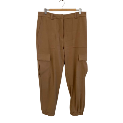 Decjuba Womens  Size 12 Cargo Pants Beige 