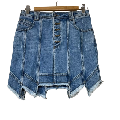 AJE - Denim Mini Skirt - Size 8