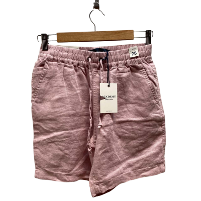 Academy Brand Mens Size 28 Pink  Shorts