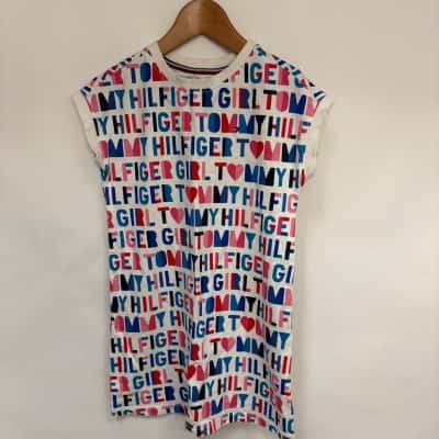 Tommy Hilfiger Girls Size 6 Cap Sleeve Stretch Dress 