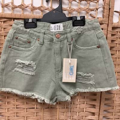 NWT DESU Girls Aquila Shorts size 12 Kids Teen Summer 