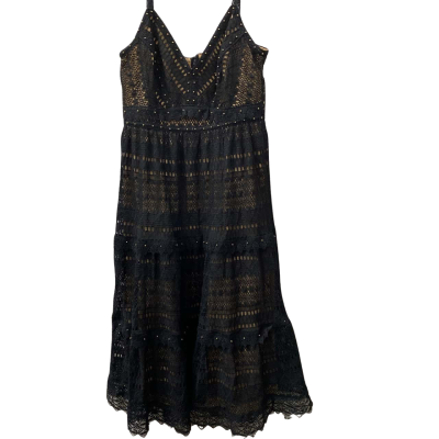 City Chic Womens  Size 14 / 16 lace Cocktail Dress Black  