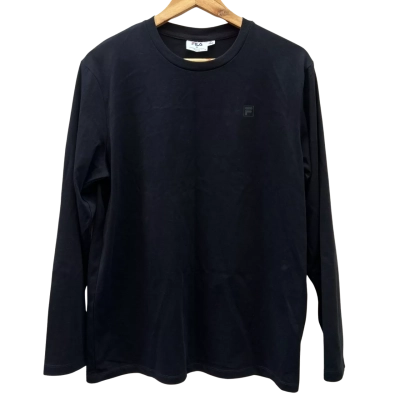Fila Mens Size M Black Long Sleeve Top