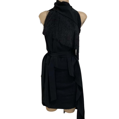 BNWT Sass & Bide Womens Size 36 Black Dress