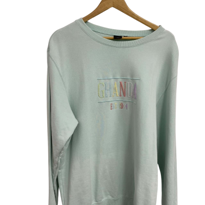 Ghanda Womens  Size 16 Blue Sweater