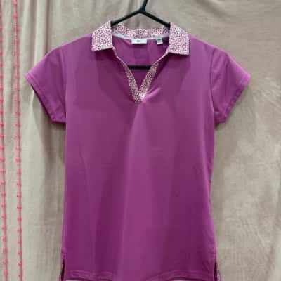 BNWT Footjoy Womens Golf Shirt Size 2XL Magenta