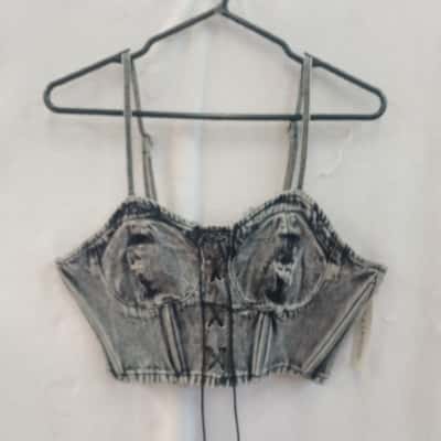 Black Friday Womens  Size 14 Singlet Top Grey 
