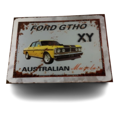 New 5D Australian Muscle Car Placemats 30cm X 40cm Ford GTHO XY  #2232-1-PP