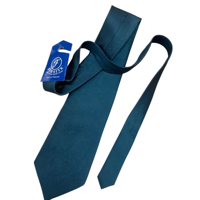 Firsite 100% Silk Mens Tie Teal 