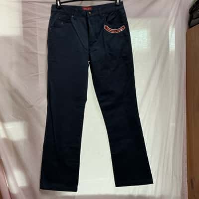 Thomas Cook Mens  Size 33 Straight Leg Jeans Navy Blue 