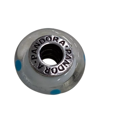 Pandora Womens Stirling silver & Murano glass bead