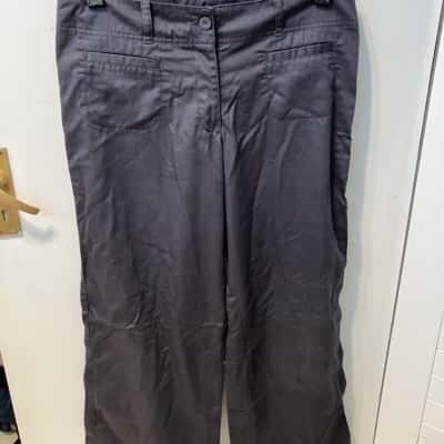 Kathmandu Womens  Size 12 Flared Pants Grey 