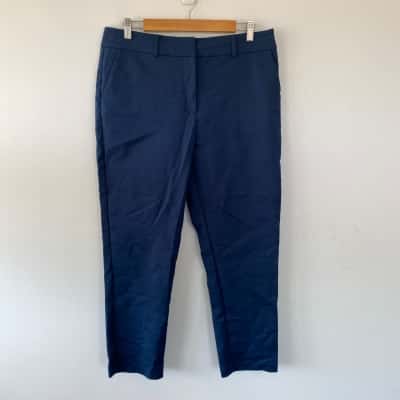 Forcast Peacock Safira High-Waist Trousers  Size 14 