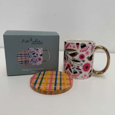 NEW - Natalie Marshall Mug & Coaster