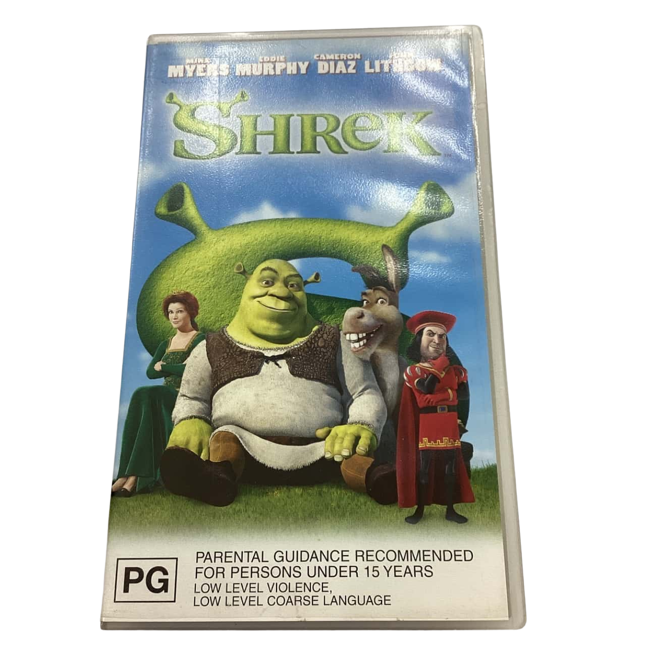 Shrek VHS s 