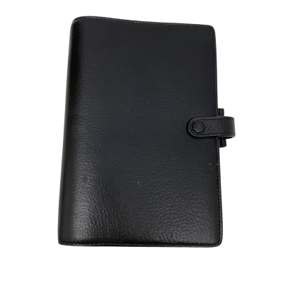 Filofax Leather Personal Wallet Planner Black