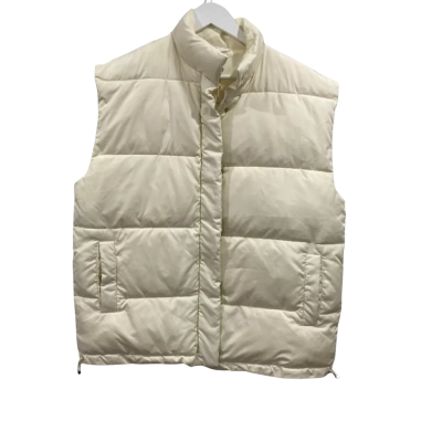 Subtitled Mens  Size S Cream  Puffer Jacket