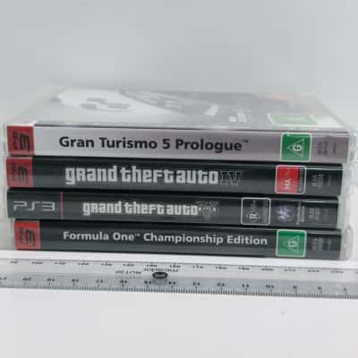 4pcs GT/GTA PS3 Games Bundle PreOwned 