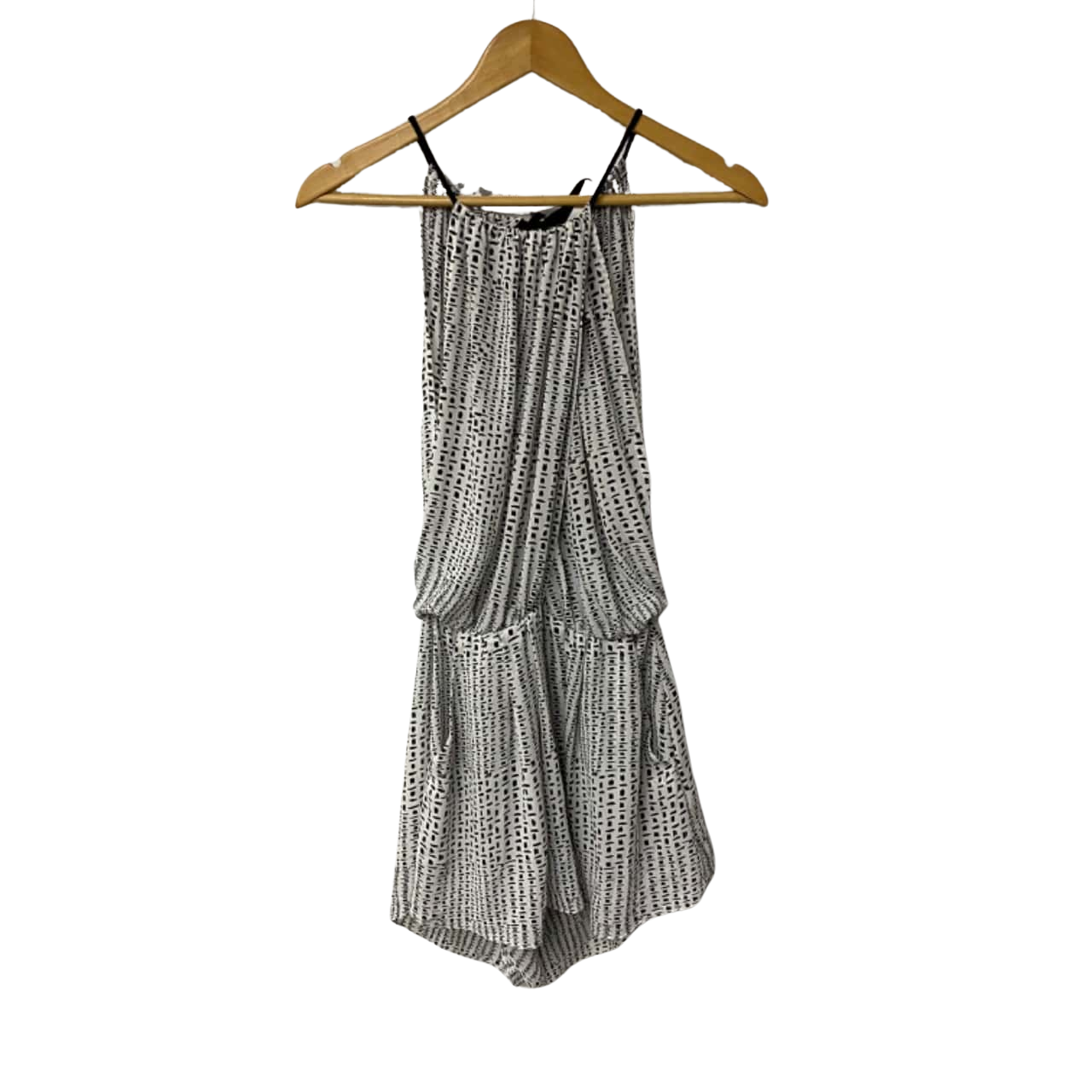 Bec & Bridge Womens Size 10 Playsuit Black / Pattern / White (s) - Used ...