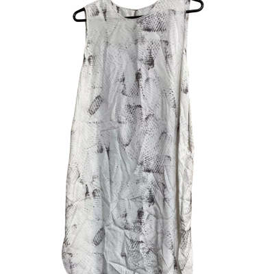 Saba Womens  Size 12 Sleeveless Dress  Grey / Off White 