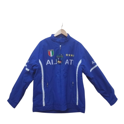 Size L Italian Soccer Team Sports Jacket NEW WITH TAGS