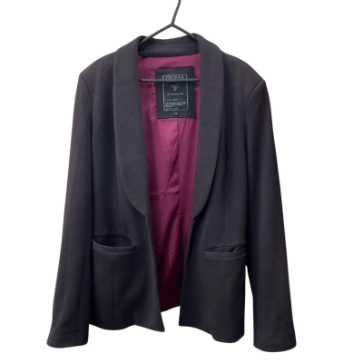 Guess Womens Black  Size M Blazer 