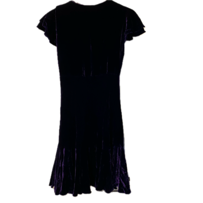 Polo Ralph Lauren Womens  Size 2 Off The Shoulder Dress Purple 