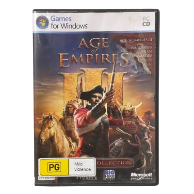 Age of Empires 3 Complete Collection Games for Windows PC CD, Includes Keys & 5 Discs