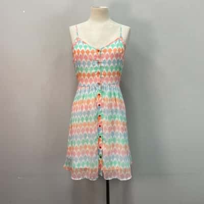 Sass Womens  Size 14 Summer Chiffon Dress 