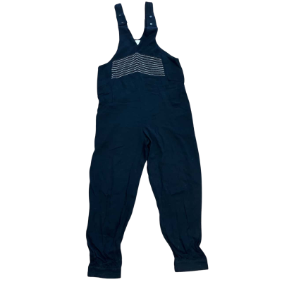 Flannel Size 0 Overalls Black  