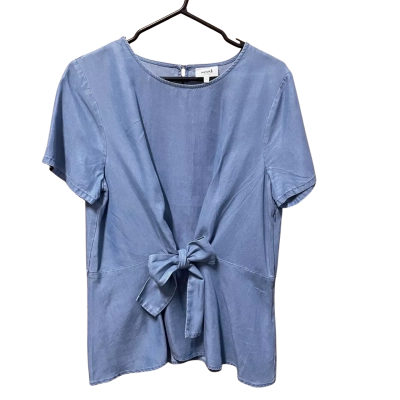 Seed Heritage Womens  Size 14 Short Sleeve Top Blue 