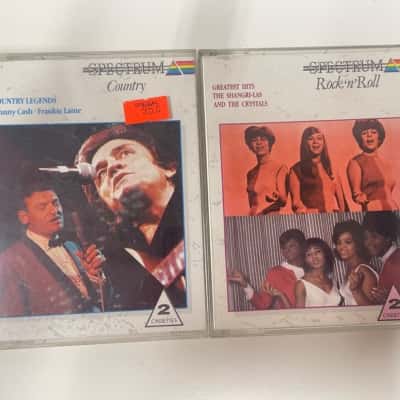 Old Spectrum Records Cassette Tapes
