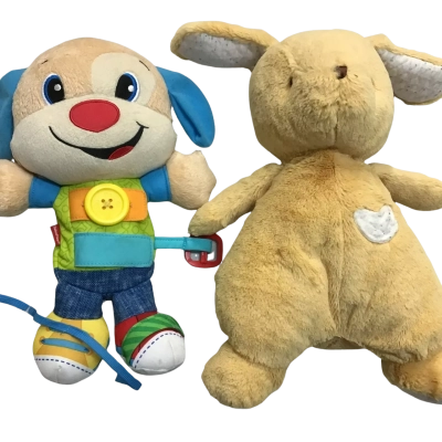 2 Piece Toddler Plush Toy Set