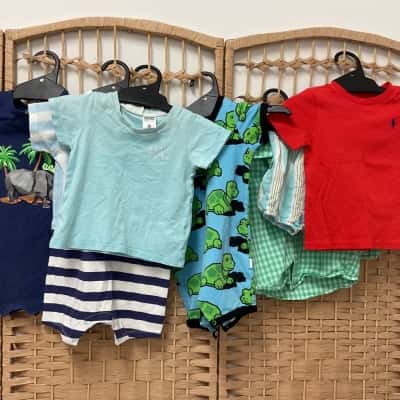 Assorted toddler baby clothes 12-18 months size 1 Bonds Baby Country Road Peter Alexander Ralph Lauren Kids Boy Party Sleepwear Birthday 