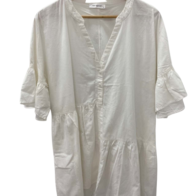 Vine apparel  Womens  Size 16 Short Sleeve Dress  White 