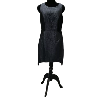 Seduce Womens Size 12 Sleeveless Dress Black  