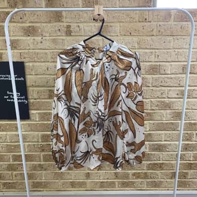 Sheike Womens cali jungle blouse Size 16 