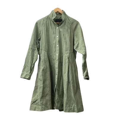 Decjuba Womens Green Utility-Style Top