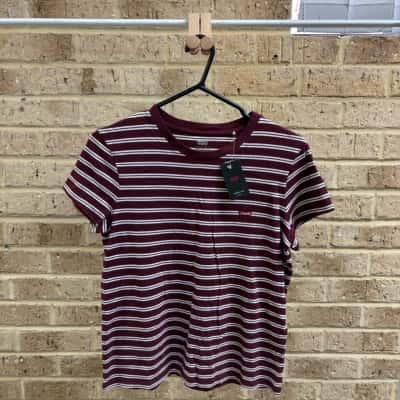 Levi's Womens striped tee  Size M 