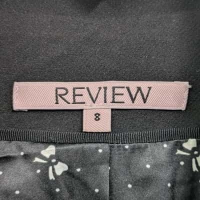 Review Womens Size 8 Black Coat  